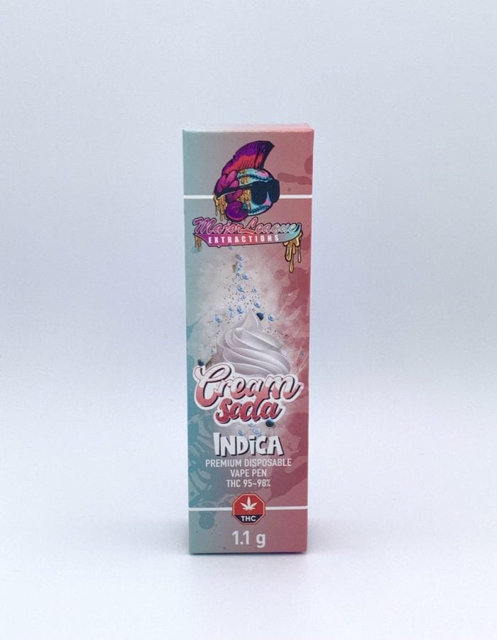 Cream sode Indica Premium Disposable Vape Pen